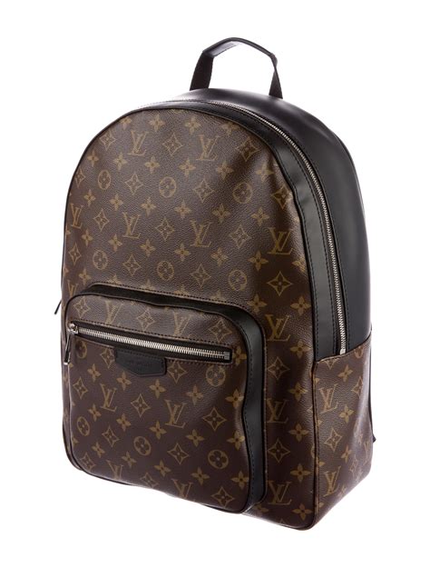 lv josh backpack monogram|LOUIS VUITTON Monogram Macassar Josh Backpack.